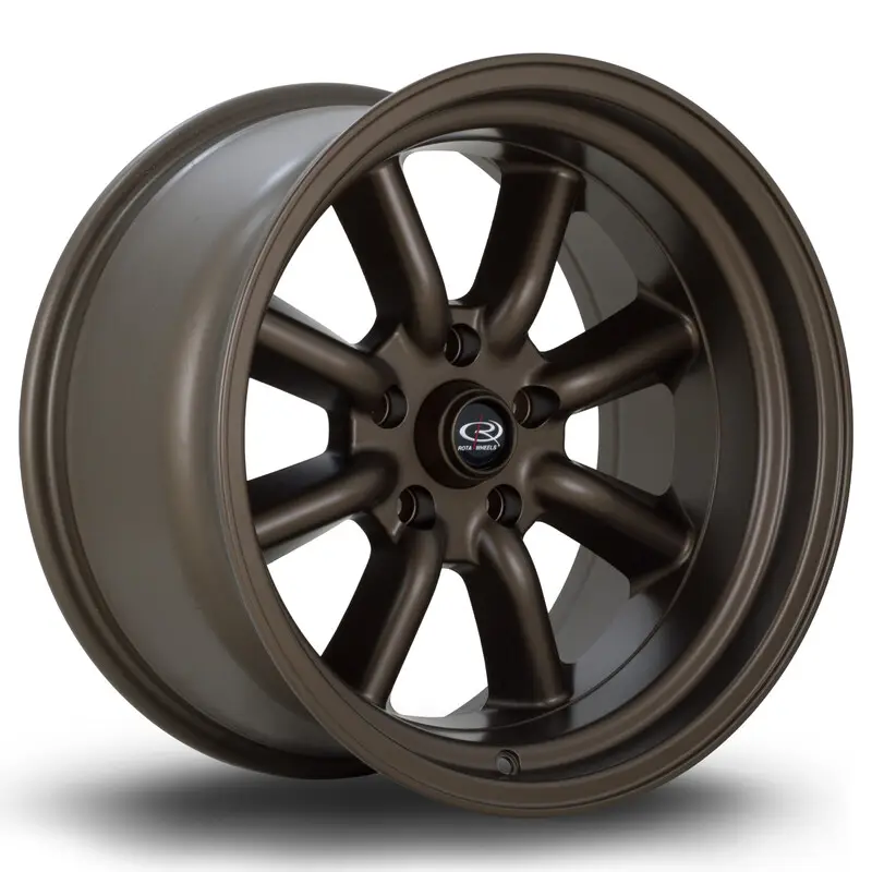 Rota RKR 17x9.5" 5x114.3 ET-10, Bronze Livraison Gratuite