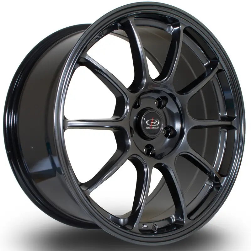 Bon Plan Rota SS10 18x8.5" 5x114.3 ET44, Hyper Black