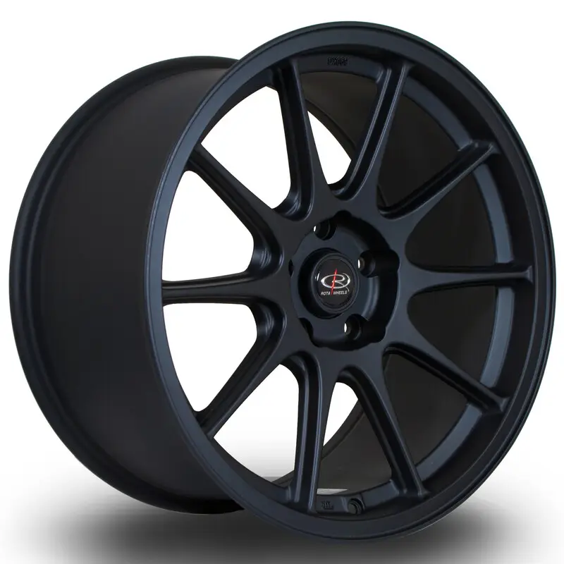Solde Rota Strike 18x9.5" 5x114.3 ET38, Noir Mat