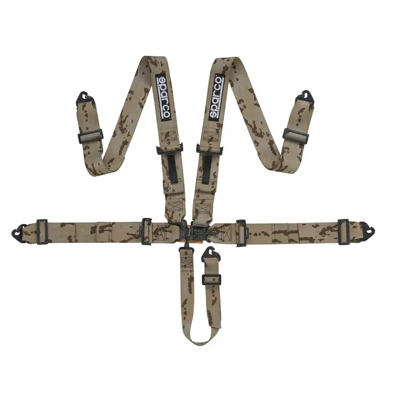 Harnais 5 Points 3" Sparco Sport H-5 Camouflage (SFI) Vente Flash