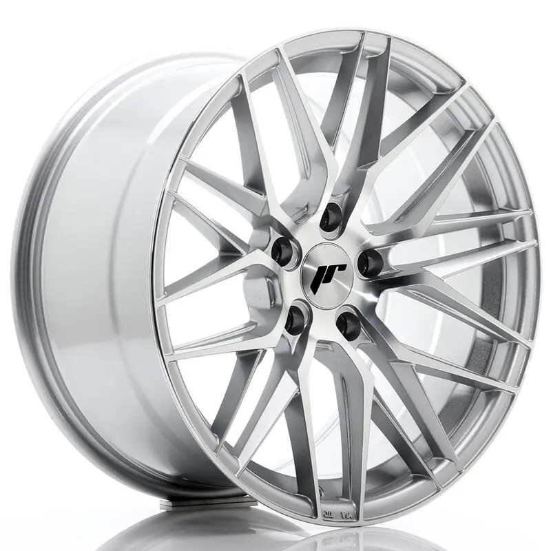 Livraison Gratuite Japan Racing JR-28 Extreme Concave 18x9.5" 5x120 ET35, Gris Argenté / Poli
