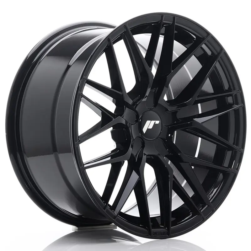 Japan Racing JR-28 Extreme Concave 18x9.5" (5 trous - sur mesure) ET20-40, Noir / Brillant Achetez Aujourd’hui