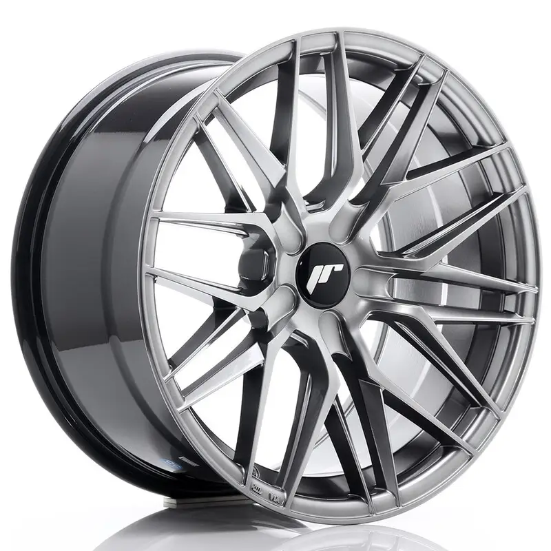 Japan Racing JR-28 Extreme Concave 18x9.5" (5 trous - sur mesure) ET20-40, Hyper Black Retour Gratuit