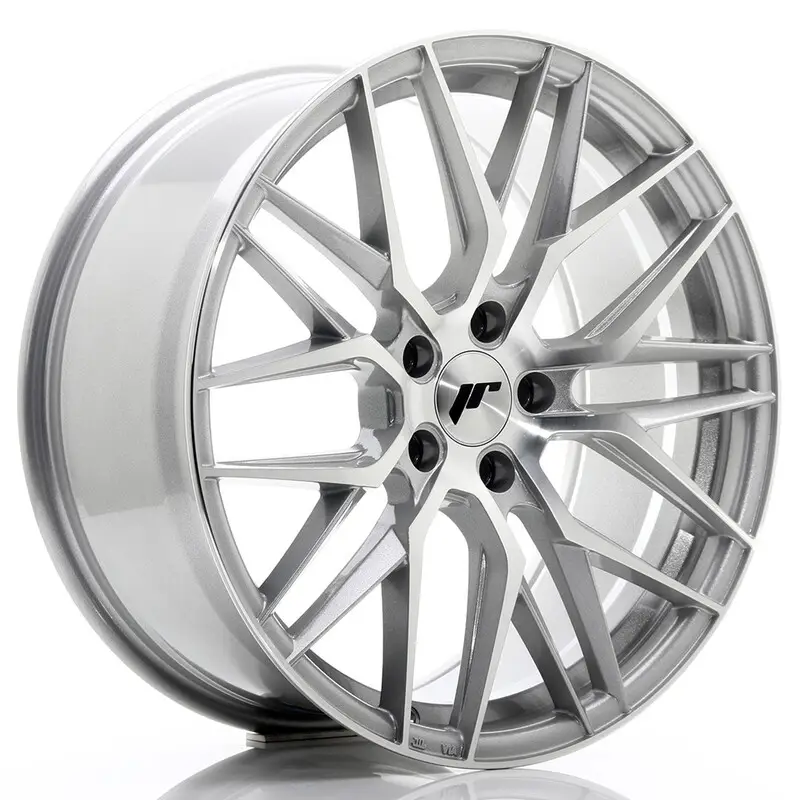 Japan Racing JR-28 19x8.5" 5x112 ET40, Gris Argenté / Poli Meilleure Vente