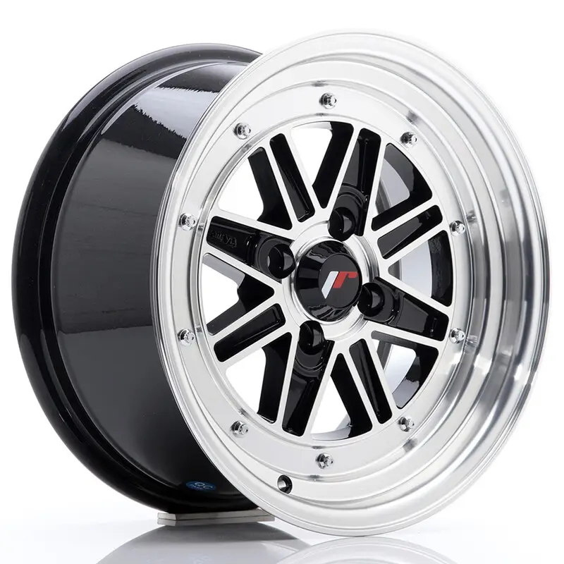 Japan Racing JR-31 15x7.5" 4x100 ET20, Noir / Brillant Promotion Saisonnière