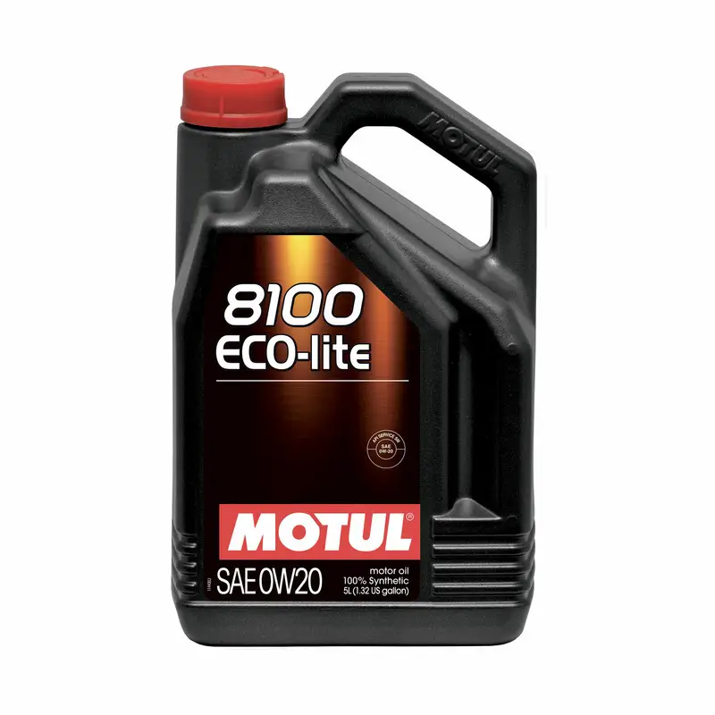 Réduction 5L Huile Motul 0W20 8100 Eco-Lite (Toyota, Mazda, Honda, Subaru...)
