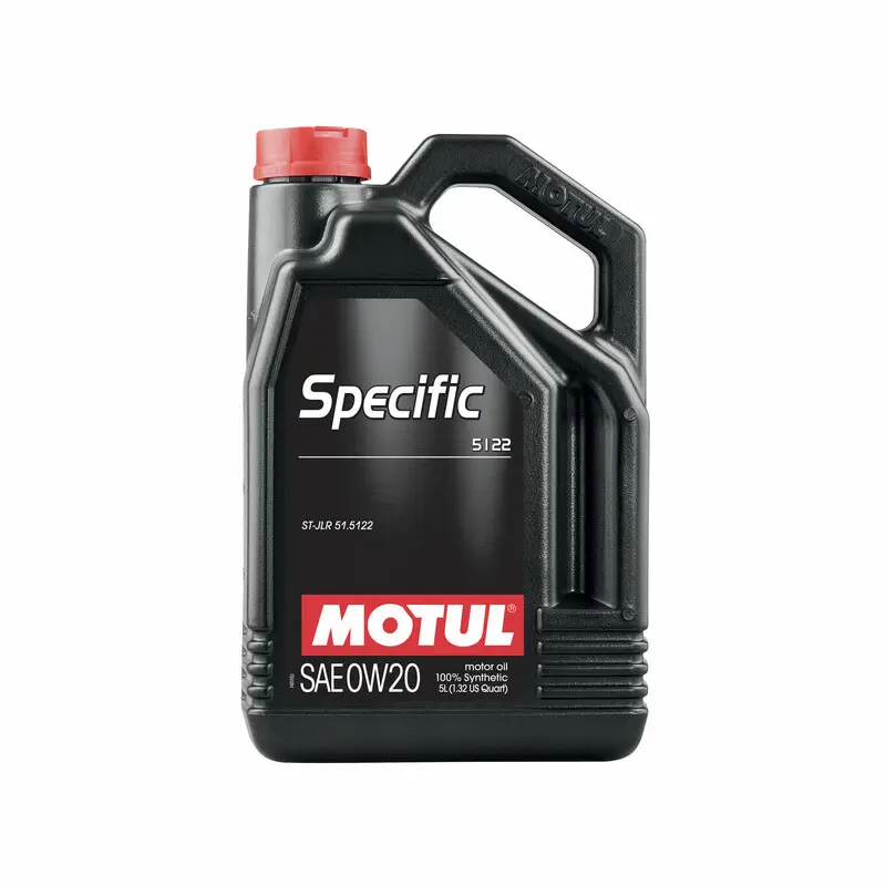 5L Huile Motul 0W20 Specific 5122 (Jaguar, Land Rover) Vente Flash