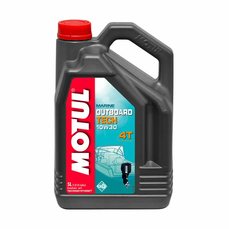 5L Huile pour Bateau Motul Outboard Tech 4T 10W30 Remise