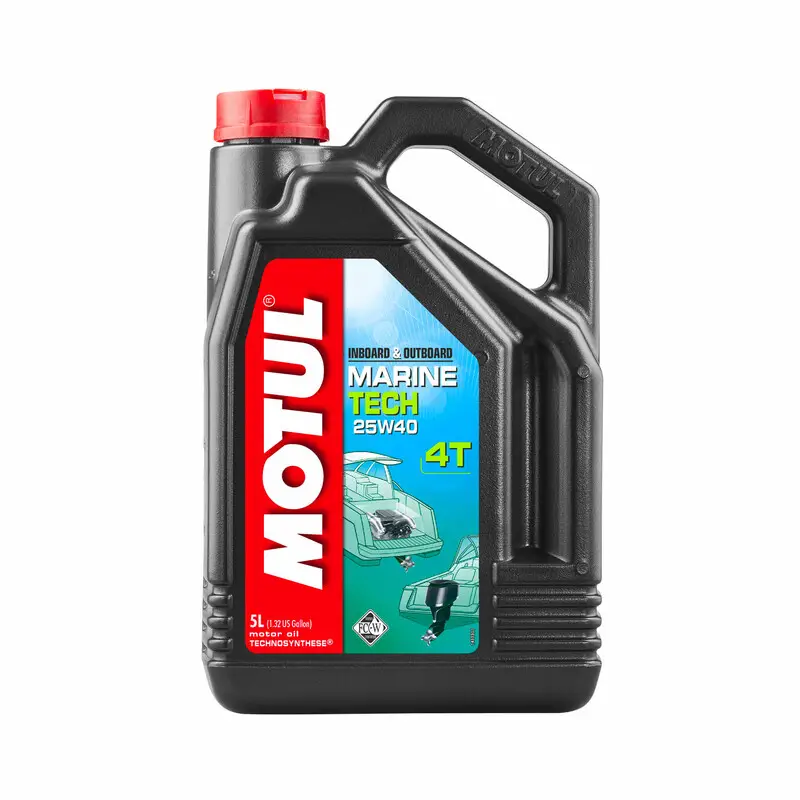 Meilleure Vente 5L Huile pour Bateau Motul Marine Tech 4T 25W40
