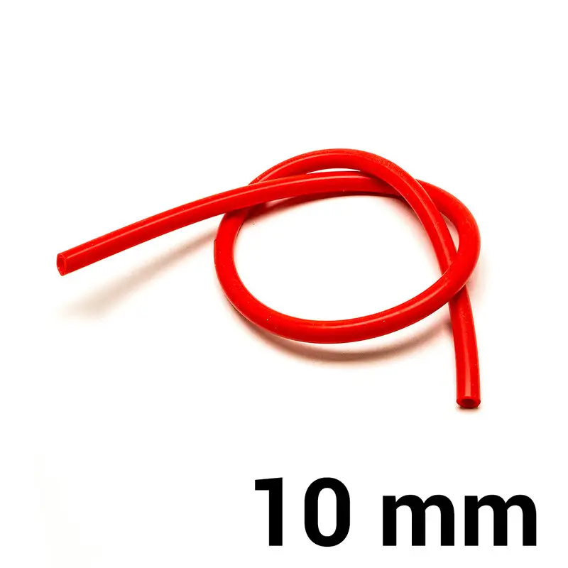 Durite Silicone Ø10 mm - Rouge (au mètre) Must-Have