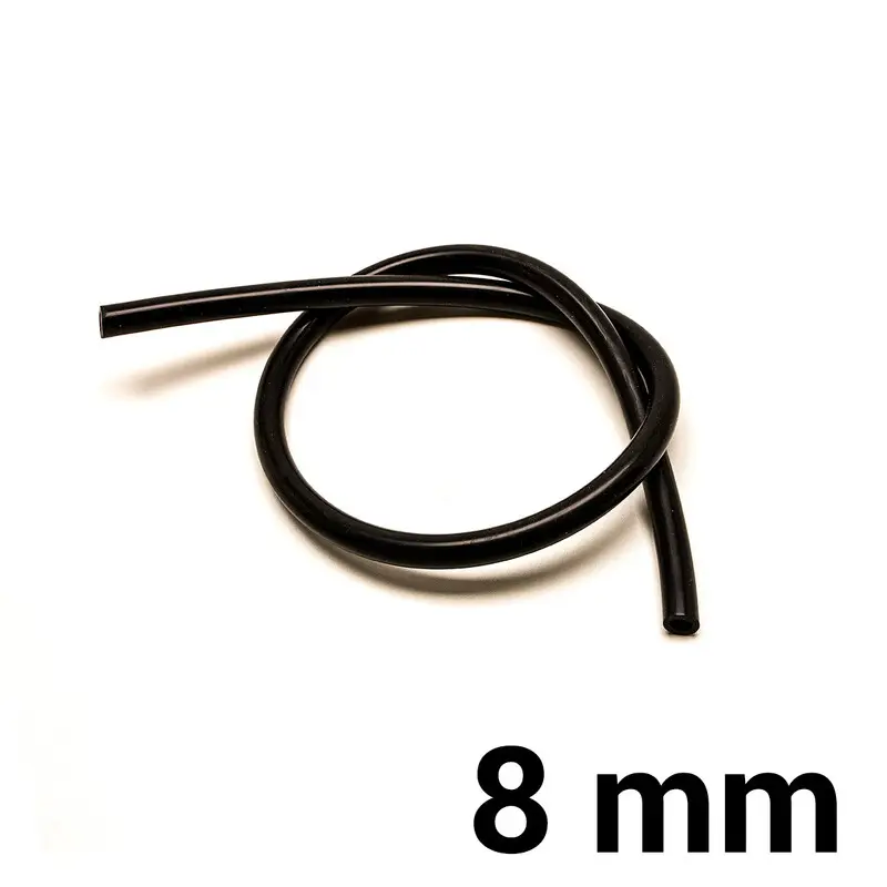 Achat Immédiat Durite Silicone Ø8 mm - Noire (au mètre)