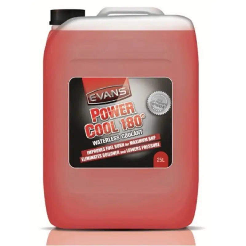 25L Liquide de Refroidissement Evans Power Cool 180 Quantité Limitée