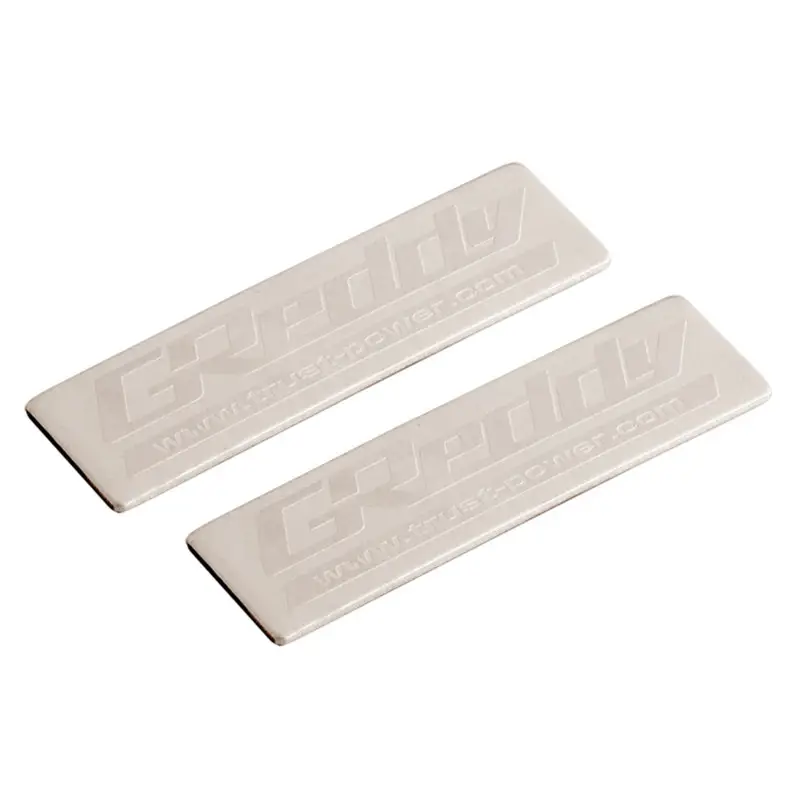 Expédition Rapide Logos GReddy en Aluminium (la paire)