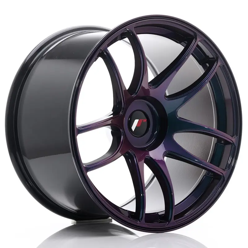 Japan Racing JR-29 Extreme Concave 19x11" (4 & 5 trous - sur mesure) ET20-30, Magic Purple Prix Choc