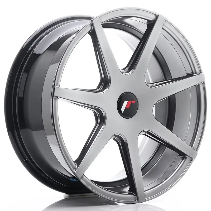Expédié Aujourd’hui Japan Racing JR-20 18x8.5" (4 & 5 trous - sur mesure) ET25-40, Hyper Black