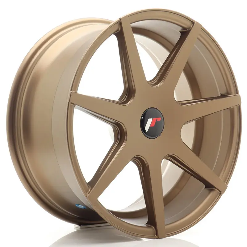 Authentique Japan Racing JR-20 18x8.5" (4 & 5 trous - sur mesure) ET25-40, Bronze