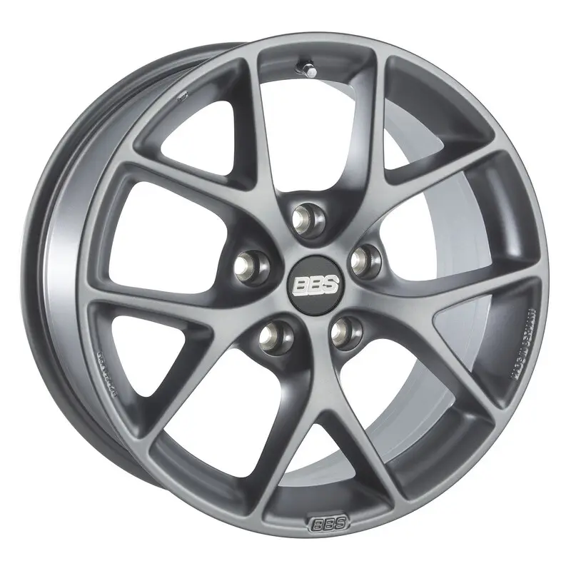 Livraison Gratuite BBS SR 19x8.5" 5x114.3 ET35, Gris Himalaya