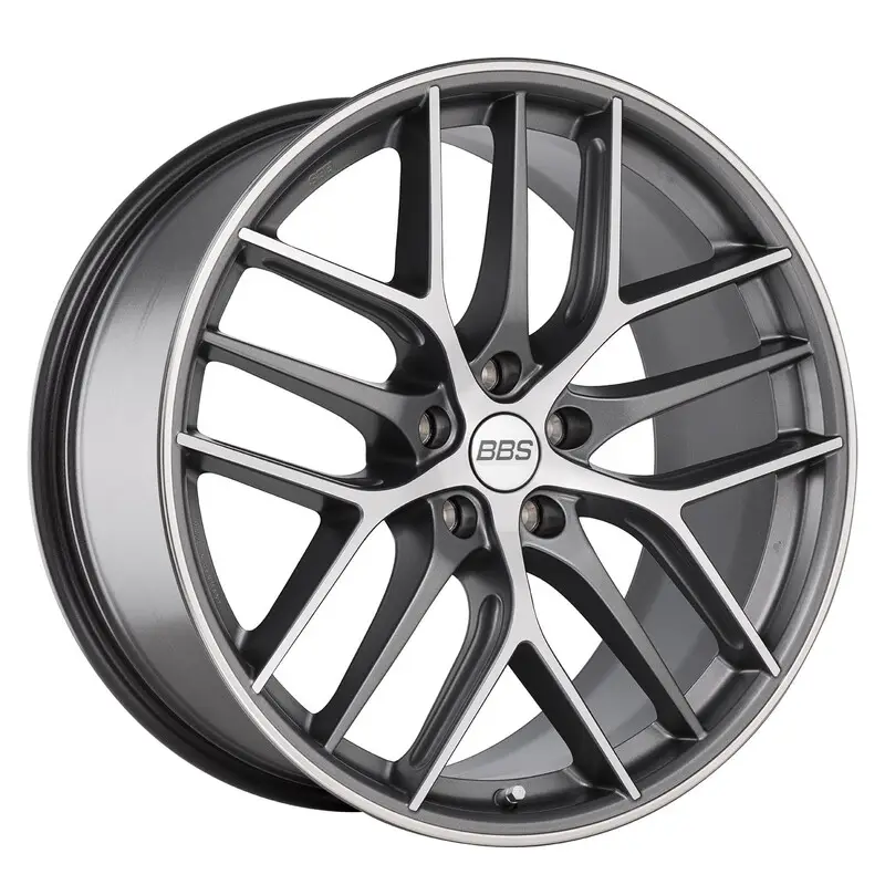 BBS CC-R 19x9.5" 5x112 ET42, Gris Anthracite / Poli Quantité Limitée