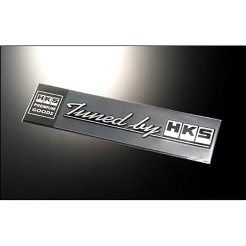 Sticker HKS "Tuned by" Large Nouvel Arrivage