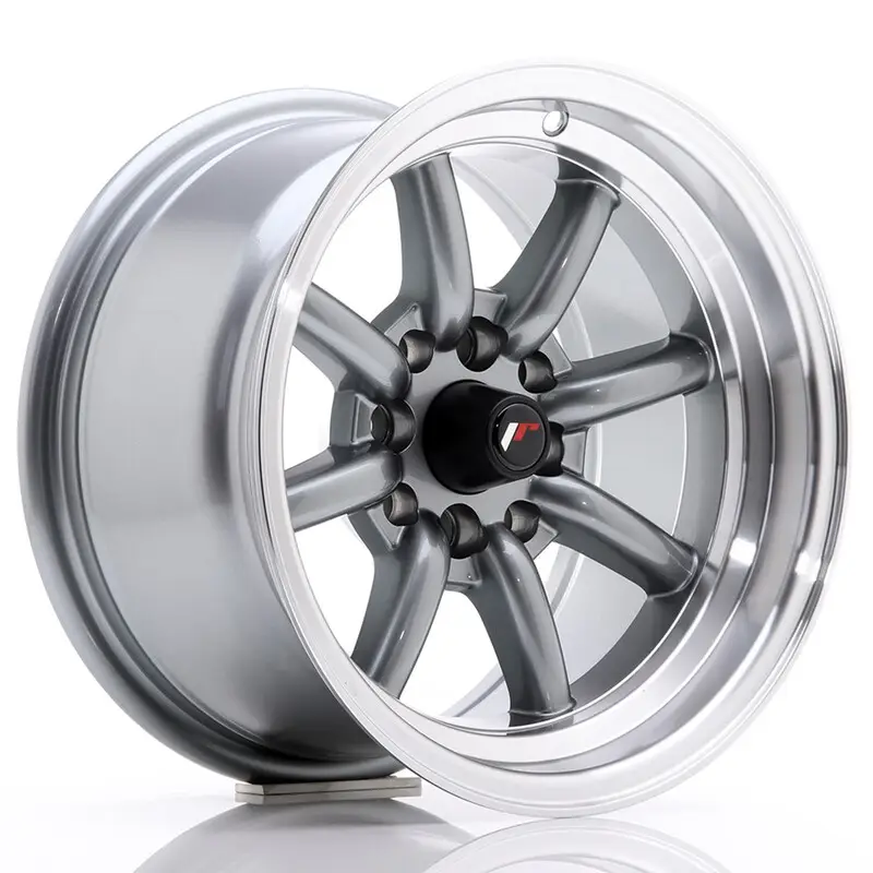 Japan Racing JR-19 14x8" 4x100/114.3 ET-13, Gunmetal Authentique