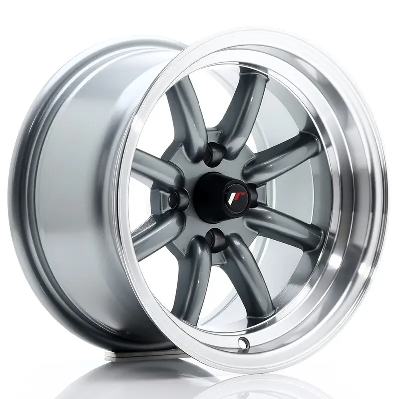 Vente Directe Japan Racing JR-19 14x8" 4x100 ET-13, Gunmetal
