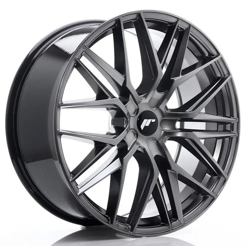 Japan Racing JR-28 Extreme Concave 22x9" (5 trous - sur mesure) ET30-45, Hyper Black Meilleure Vente