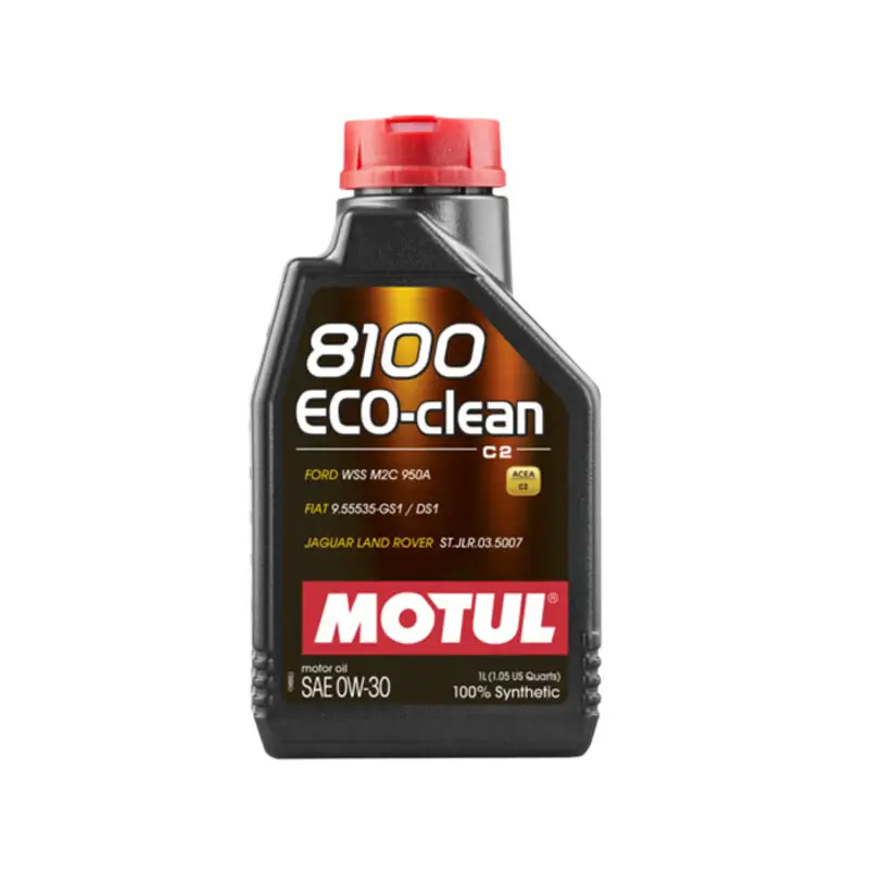 1L Huile Motul 0W30 8100 Eco-Clean C2 (Ford, Fiat & FAP Honda, Toyota, Subaru, Suzuki) Jusqu’à Épuisement Des Stocks