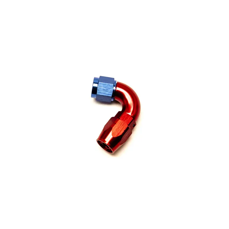 Populaire Raccord Coudé 120° Femelle pour Durite Dash 6 (Bleu & Rouge)