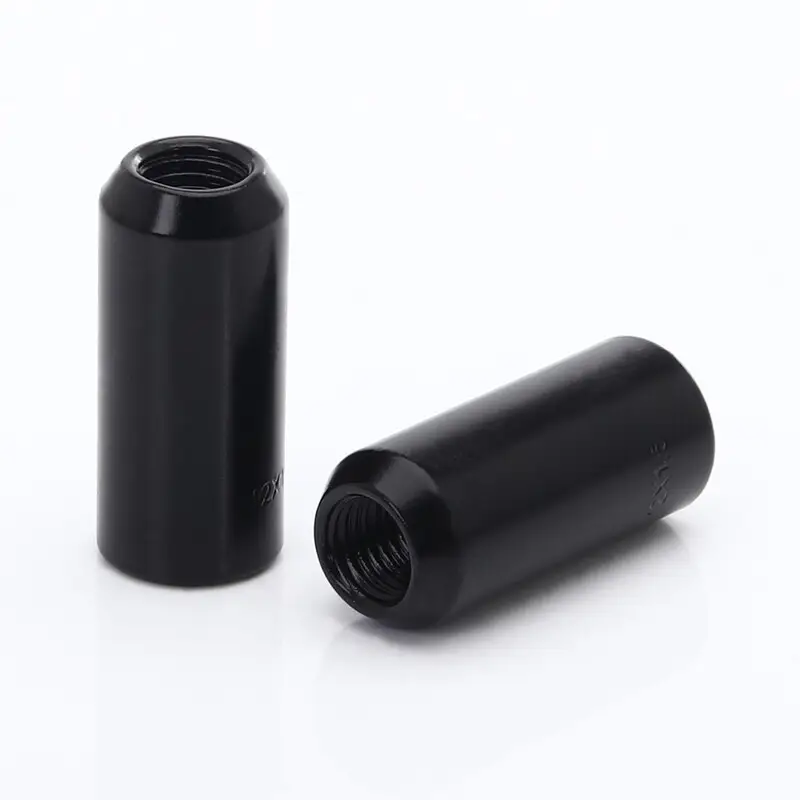 Super Prix Ecrous Longs M12x1.5 | Renforcés, Noirs, Empreinte Interne (Pack de 20)