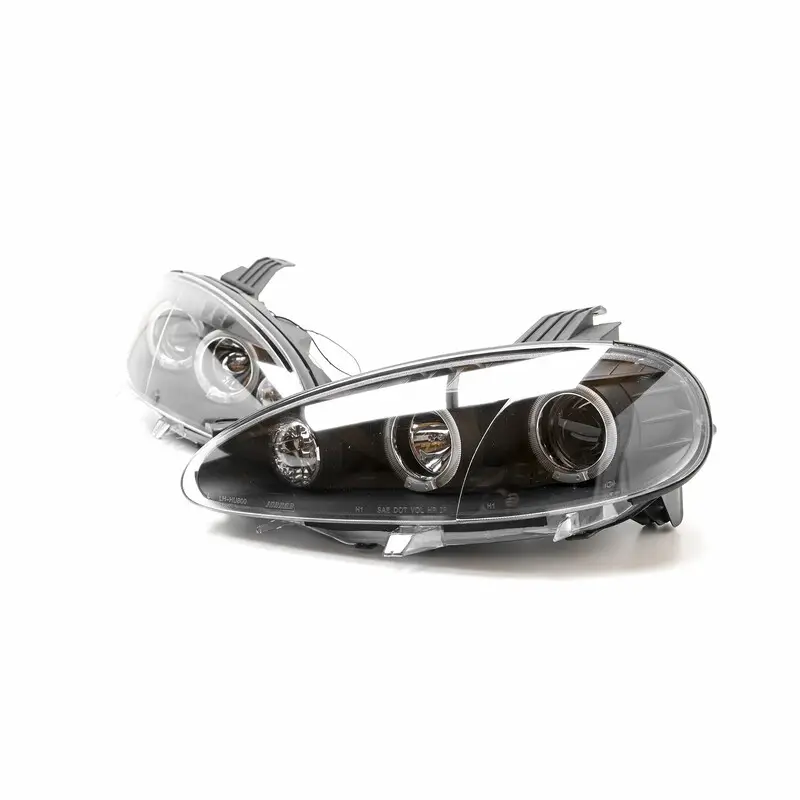 Phares Avant Navan pour Mazda MX-5 NBFL (01-05) - Fond Noir Nouvel Arrivage