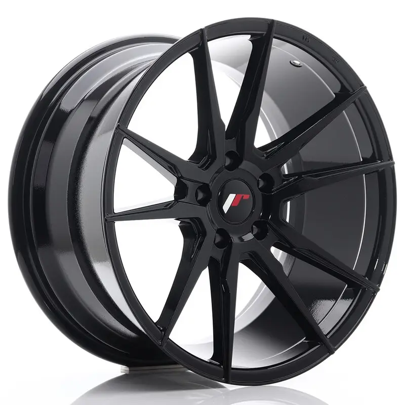 Super Prix Japan Racing JR-21 Extreme Concave 19x9.5" 5x120 ET20, Noir Brillant
