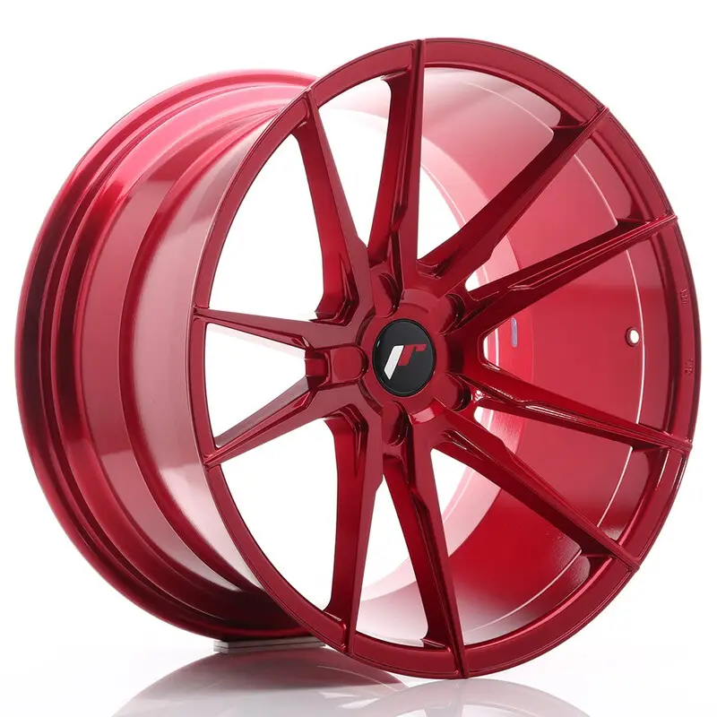Japan Racing JR-21 Extreme Concave 20x11" (5 trous - sur mesure) ET20-30, Rouge Populaire