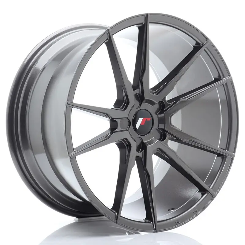 Japan Racing JR-21 Extreme Concave 20x11" (5 trous - sur mesure) ET30-50, Hyper Gray Prix Choc