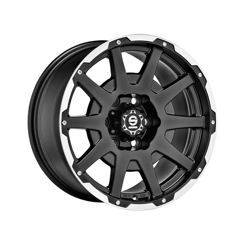Sparco Dakar 17x7.5" 6x139.7 ET24, Noir Mat Prix Choc