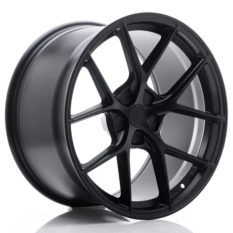 Livraison Gratuite Japan Racing SL-01 Super Light 19x10.5" (5 trous - sur mesure) ET25-40, Noir Mat