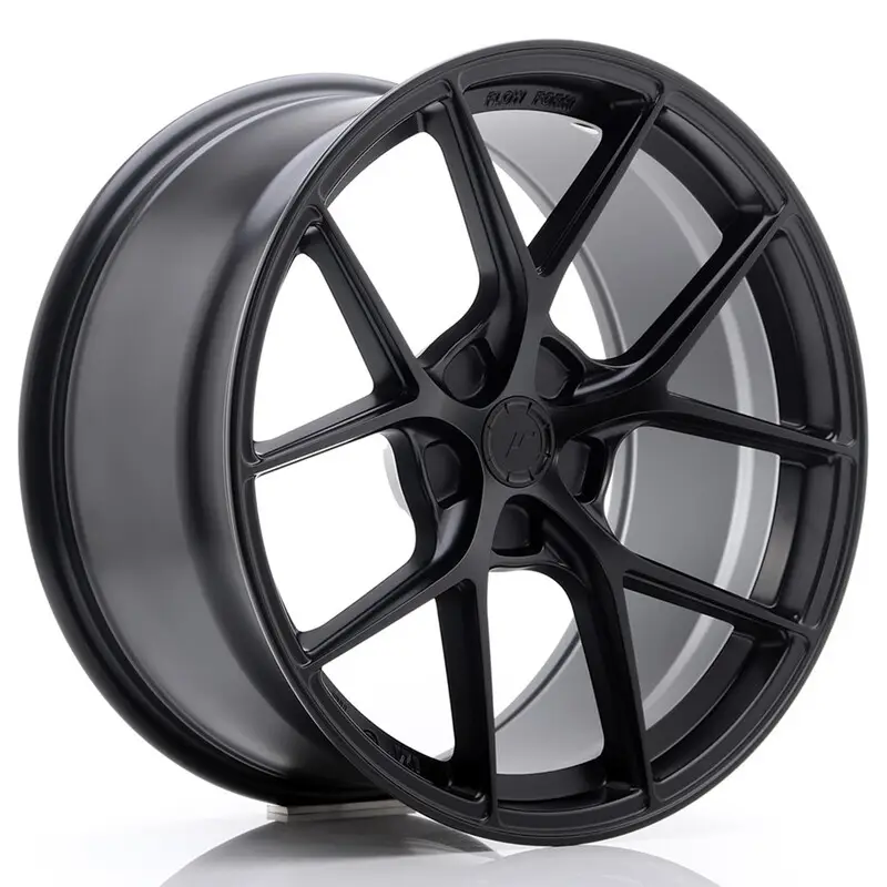 Meilleure Vente Japan Racing SL-01 Super Light 19x9.5" (5 trous - sur mesure) ET25-40, Noir Mat