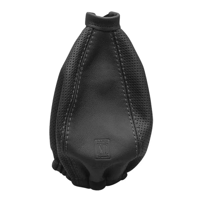 Soufflet de Levier de Vitesses Nardi, Cuir Noir Perforé Achat Immédiat