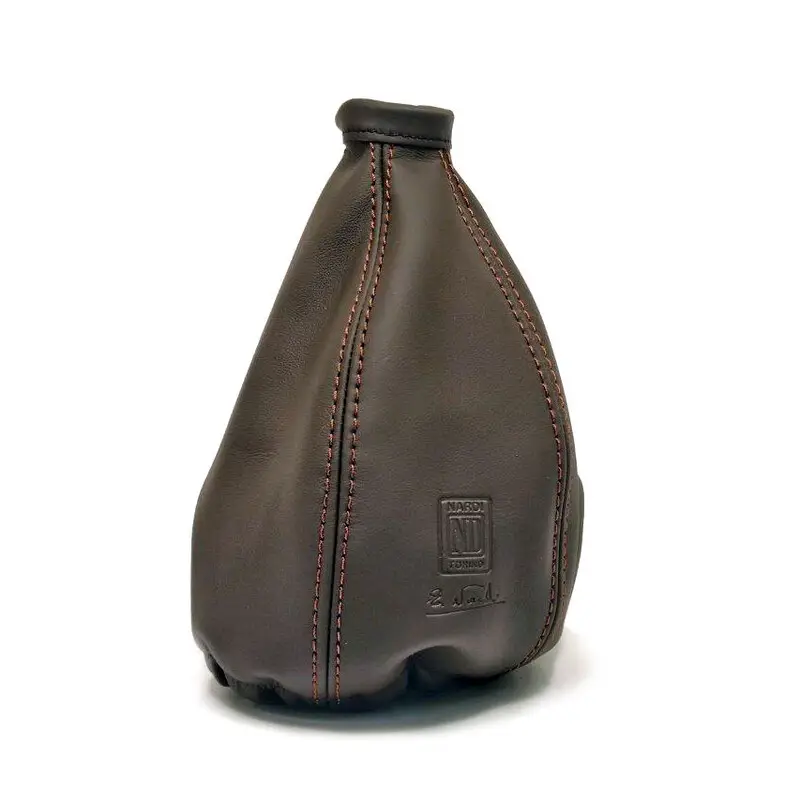 Bon Marché Soufflet de Levier de Vitesses Nardi, Cuir Brun