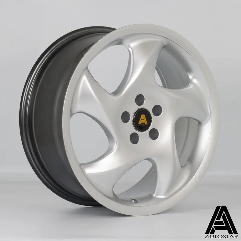 Certifié Autostar Twist 17x7.5" 4x100 ET35, Gris Argenté