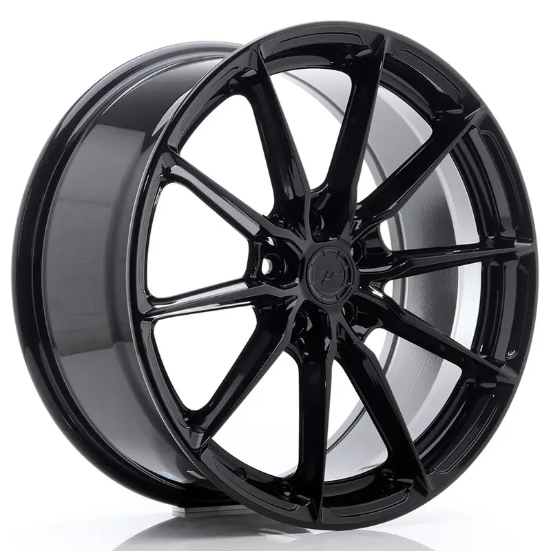 Livraison Express Japan Racing JR-37 19x8.5" 5x112 ET45, Noir Brillant