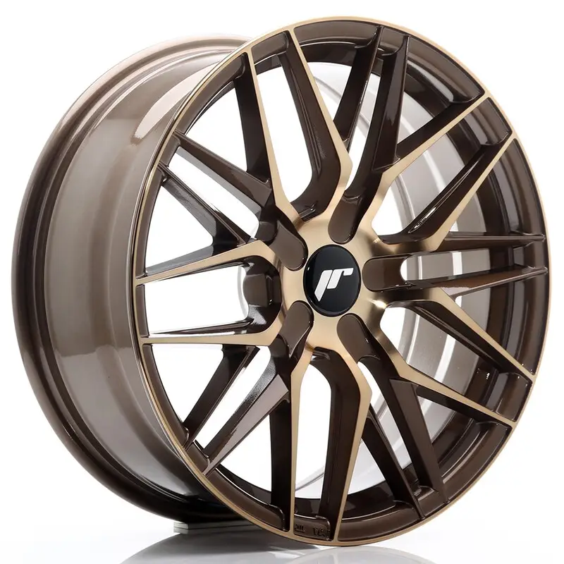 Japan Racing JR-28 18x7.5" (4 & 5 trous - sur mesure) ET20-40, Bronze Bon Plan