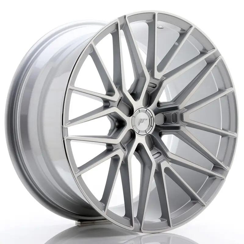 Promotion Japan Racing JR-38 20x10" (5 trous - sur mesure) ET20-45, Gris Argenté