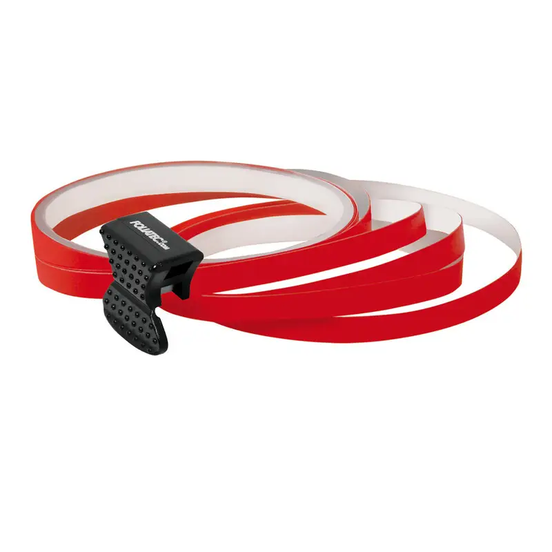 Vente Flash Stripe pour Jantes Foliatec Design Rouge