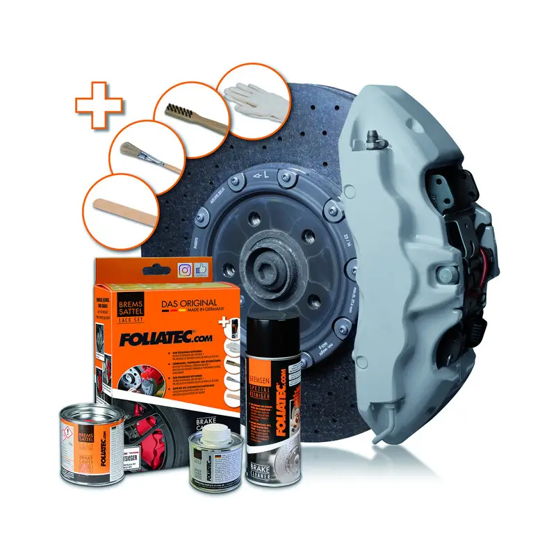 Achat Immédiat Peinture Foliatec Gris Circuit pour Etriers de Frein