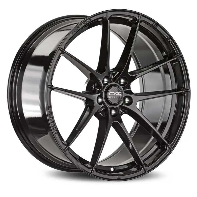 OZ Leggera HLT 17x7.5" 5x112 ET30, Noir Brillant Solde