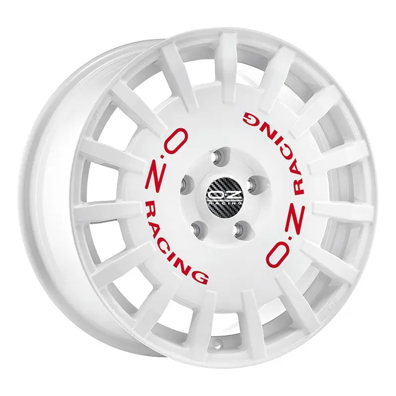 Certifié OZ Rally Racing 18x7.5" 5x100 ET48, Blanc