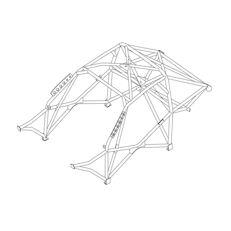 Dernière Chance Arceau Multipoints Custom Cages à Souder pour BMW Série 1 E81 & E87 - FIA
