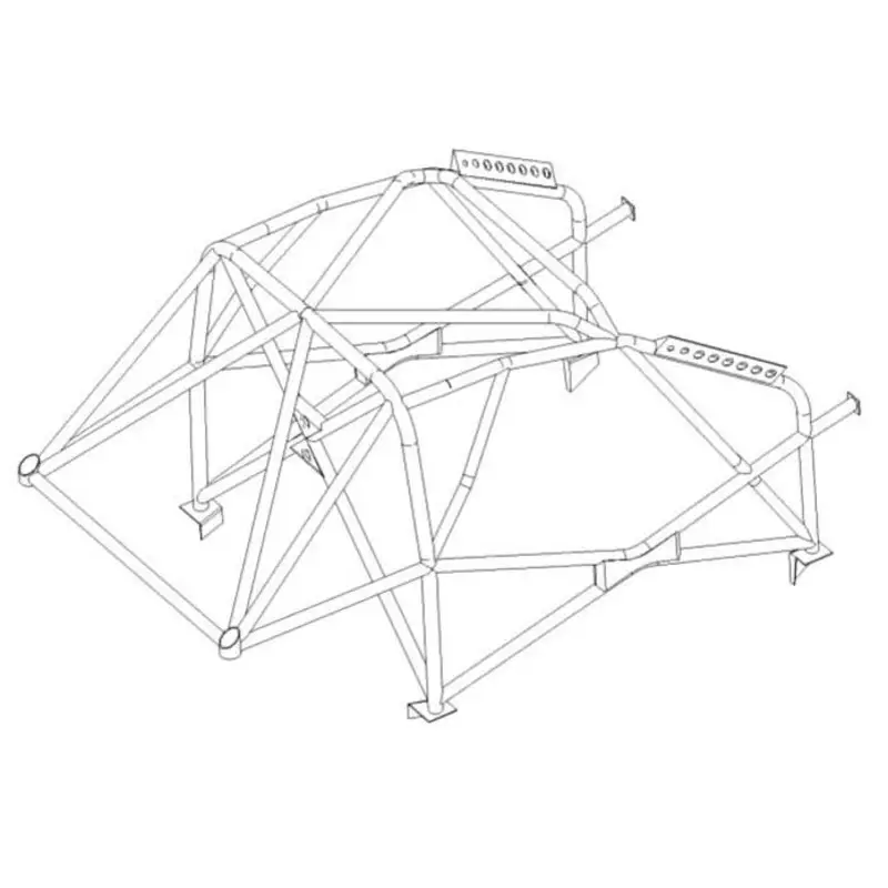 Arceau Multipoints Custom Cages à Souder pour Citroen C1 - FIA Offre Du Jour