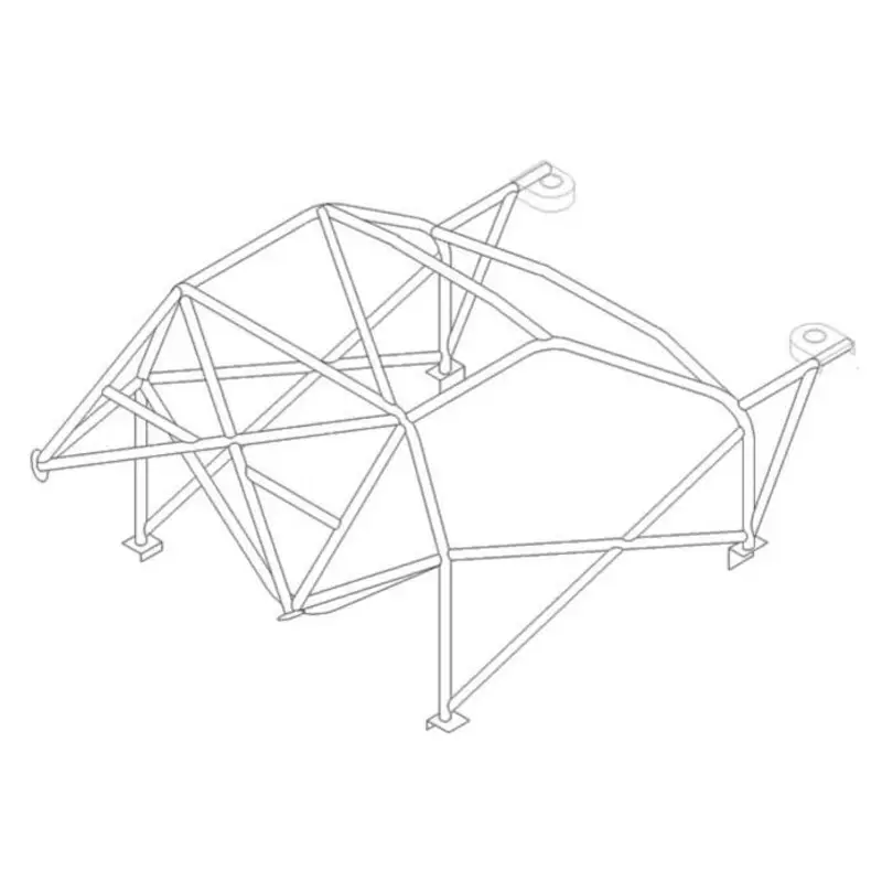 Prix Promo Arceau Multipoints Custom Cages à Souder pour Opel Corsa B - FIA