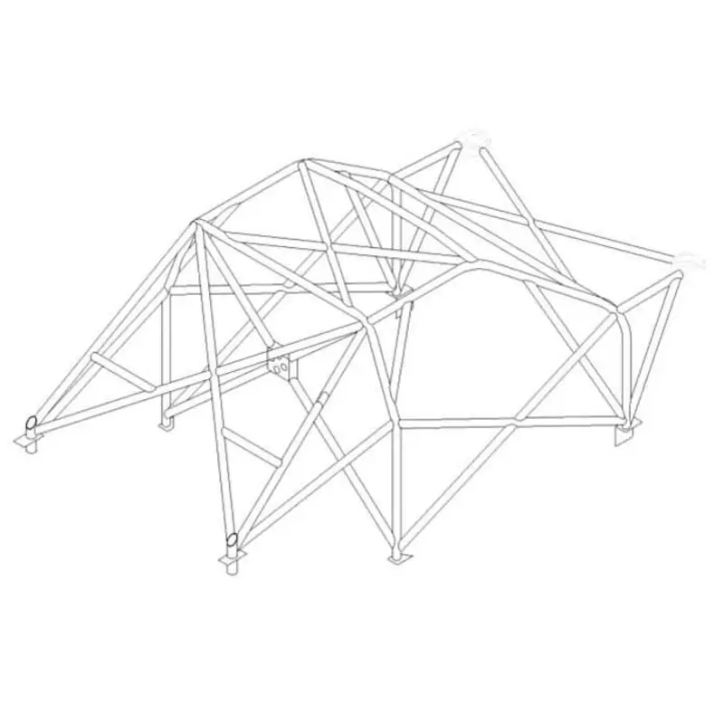 Livraison Express Arceau Multipoints Custom Cages à Souder pour Opel Corsa C - FIA (T45)